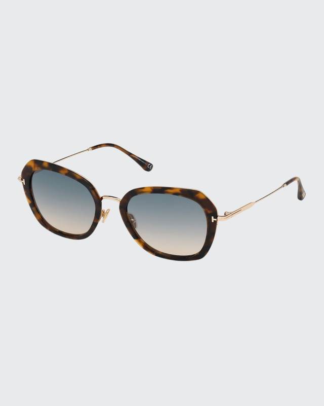 Kenyan Square Metal Sunglasses